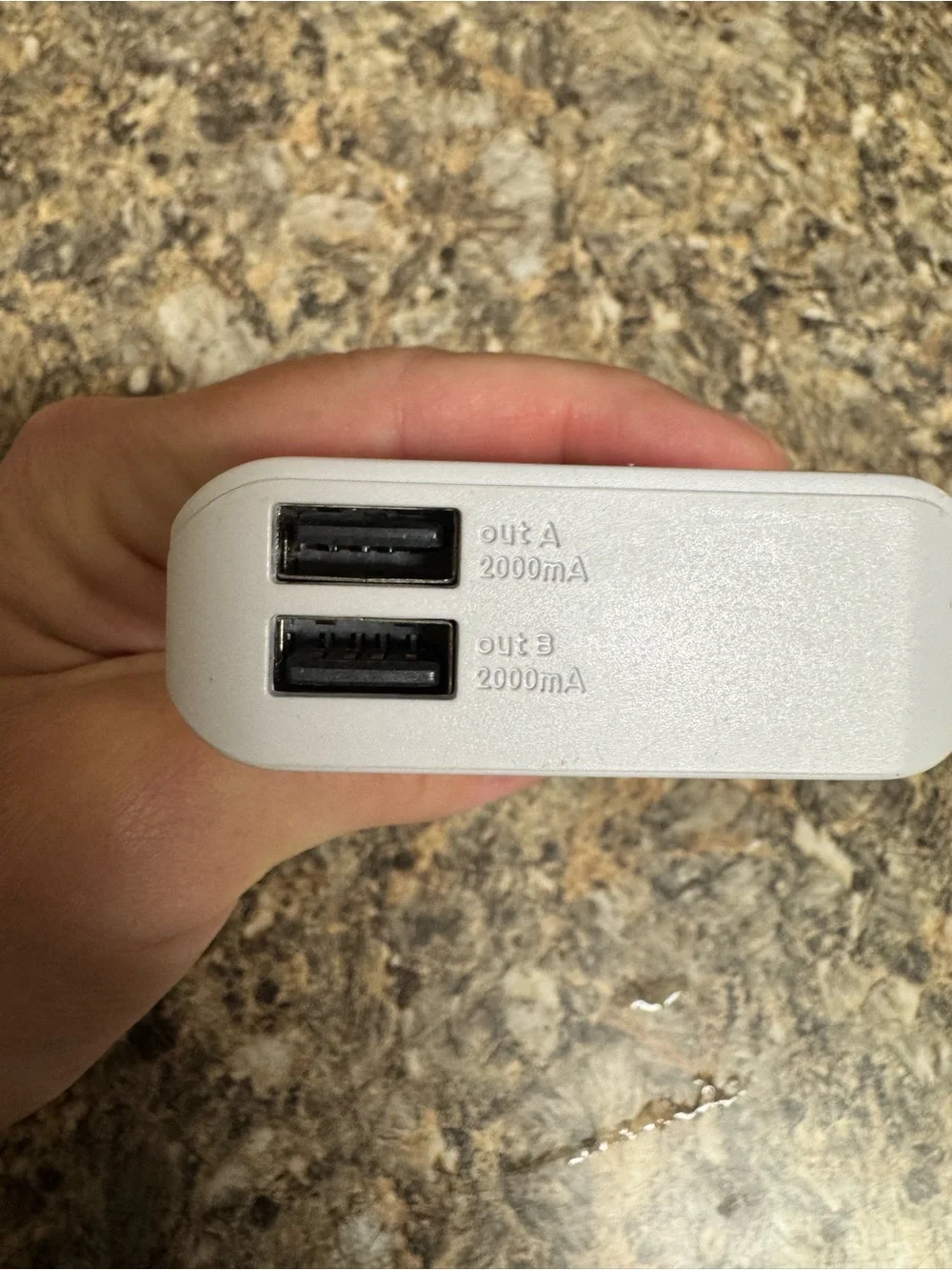 Gigastone Portable Power Bank in White